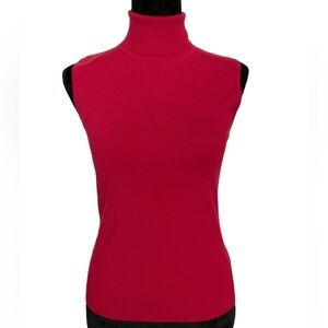 NWT, A Line, Scarlett Silk Tank with Turtle Neck Top, Size S